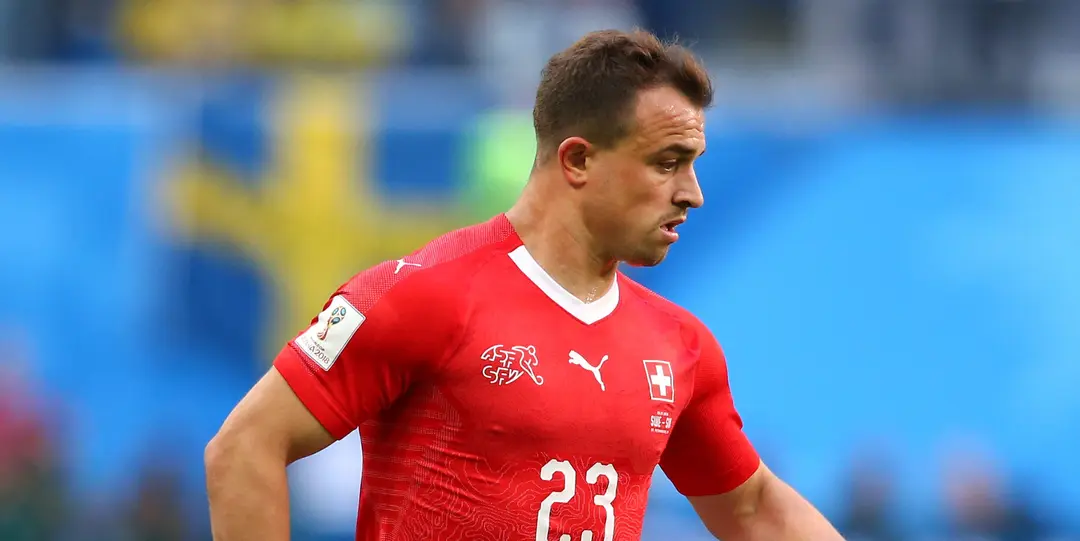 Xherdan Shaqiri hits back at criticism from Charlie Adam and the Neville brothers