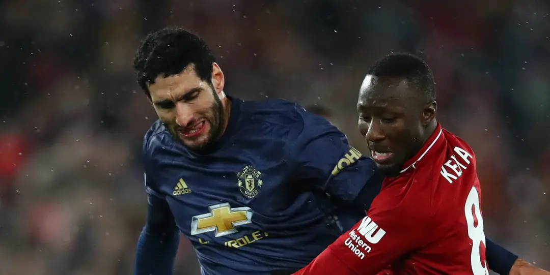 Tactical analysis of Marouane Fellaini’s shot that knocked a steward off his seat