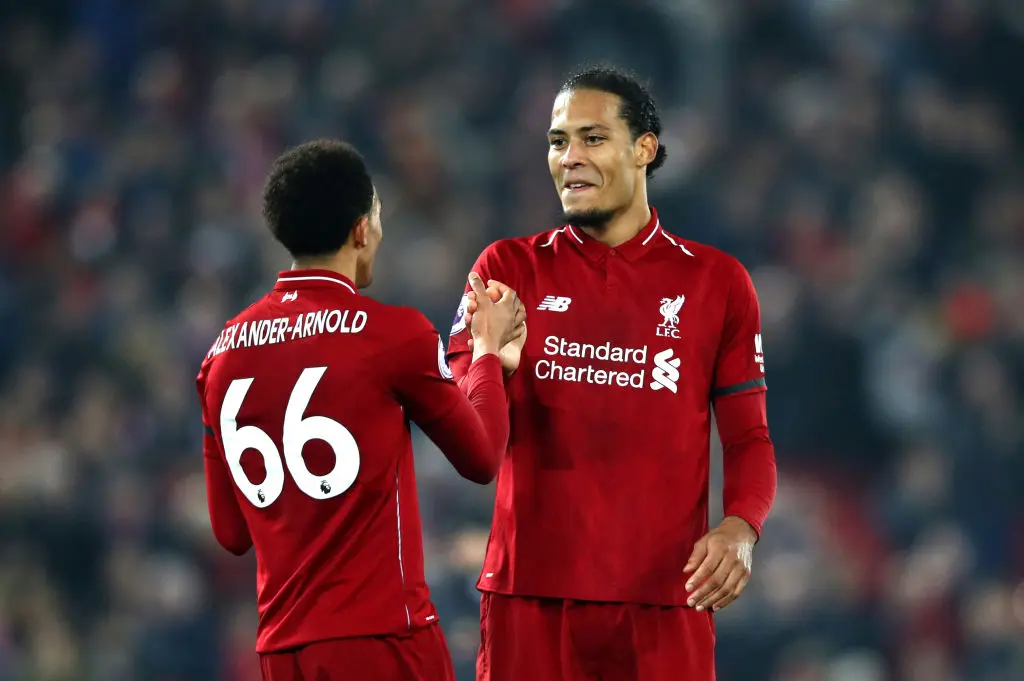 Arnold was given match ball after hat-trick of assists against Watford