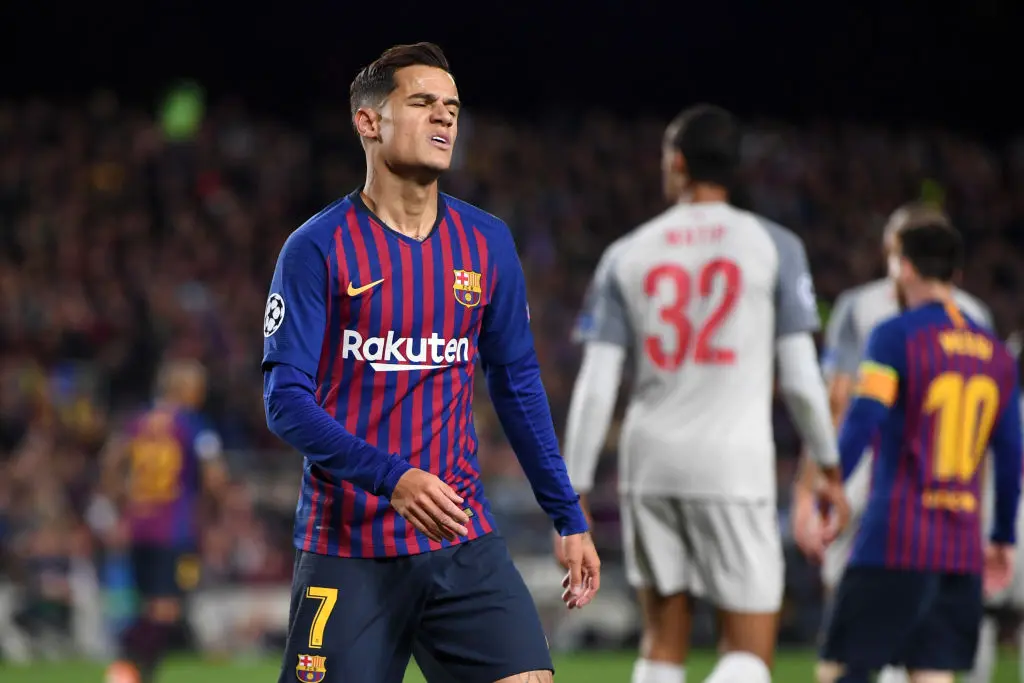 Liverpool considering shock Coutinho return