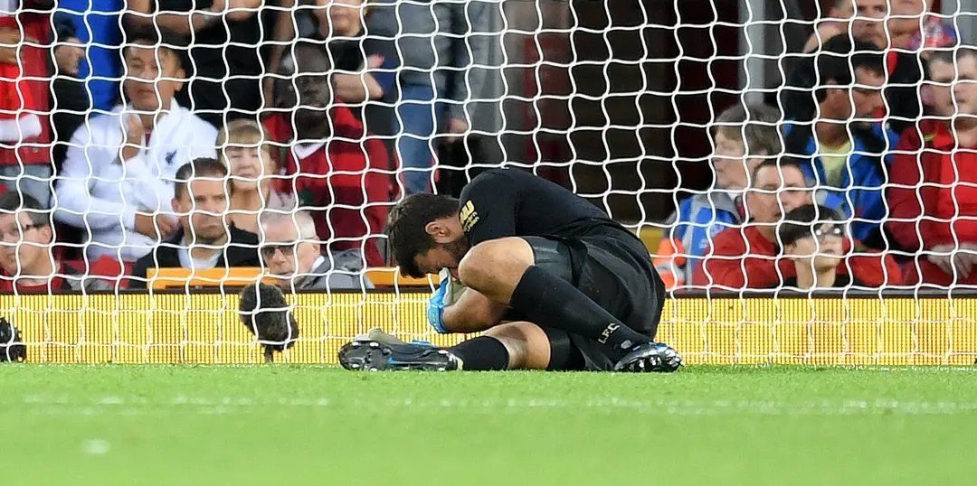 These Liverpool fans react to the news that Alisson will miss ‘the next few weeks’
