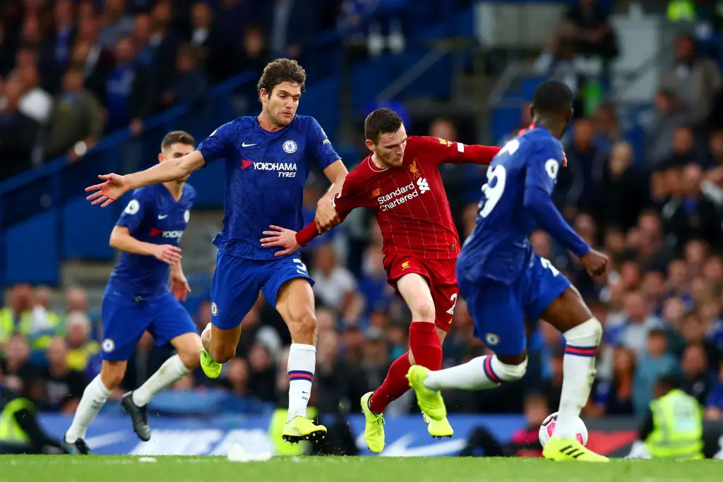 Liverpool fans absolutely loved Robertson’s late run against Chelsea