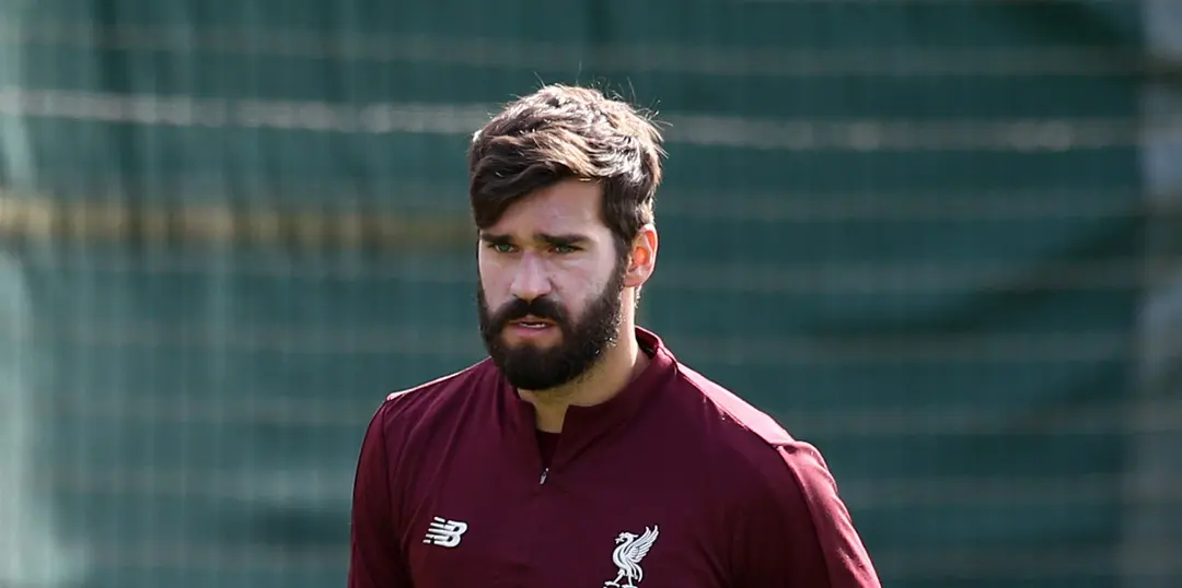 Liverpool fans absolutely love the sight of Alisson back in training