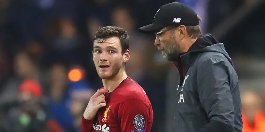 Robertson set to be fit for Tottenham clash
