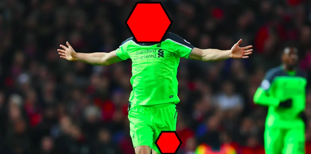 Can you name these Liverpool players from past Man United games without seeing their faces?