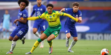 Norwich’s Jamal Lewis is on Liverpool’s radar