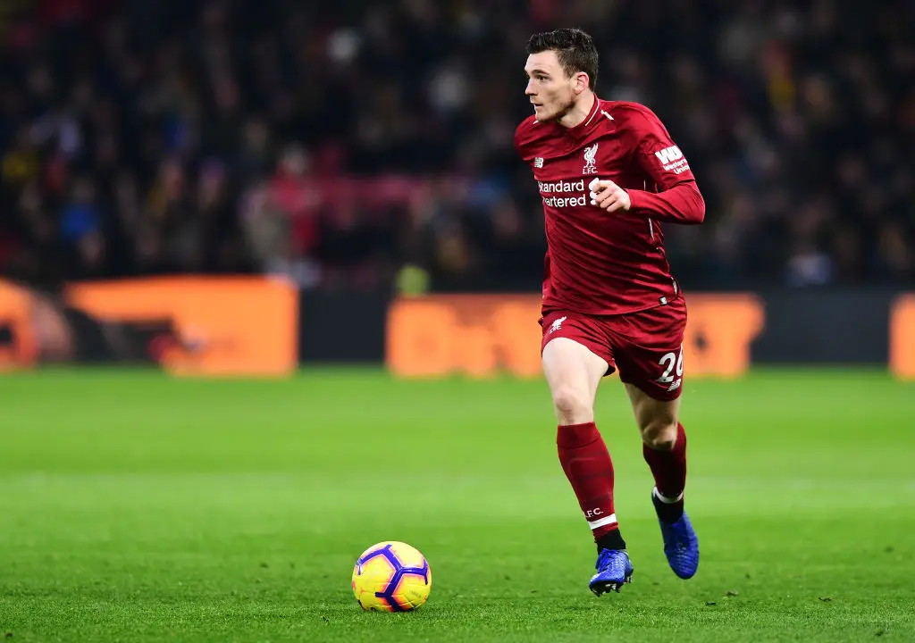 Liverpool to assess Robertson’s fitness ahead of Burnley meeting