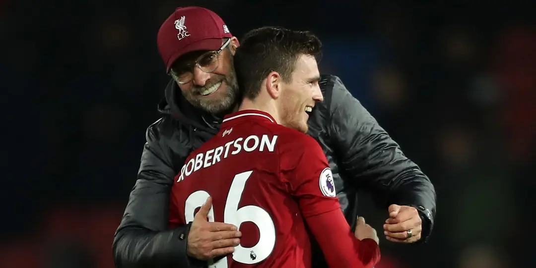 Everything about Robertson “screams Liverpool”, says Klopp