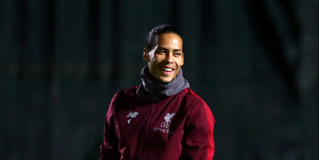 Van Dijk trains ahead of Brighton clash
