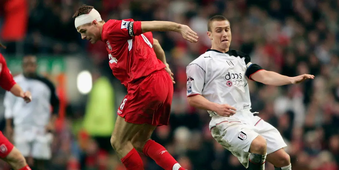 Can you name the Liverpool side which beat Fulham on this day in 2005?