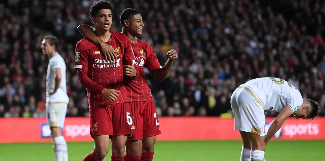 Liverpool supporters absolutely love what young fan did at MK Dons