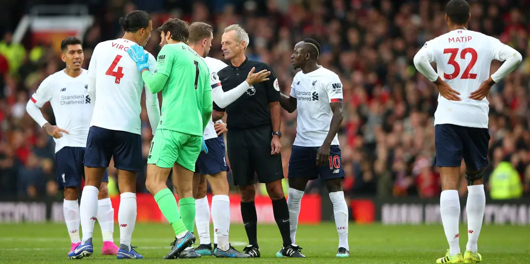 Liverpool fans are furious with VAR after Man United’s first goal stands