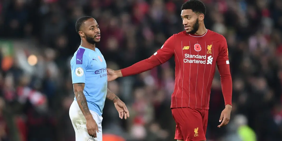 Joe Gomez and Raheem Sterling have England bust-up