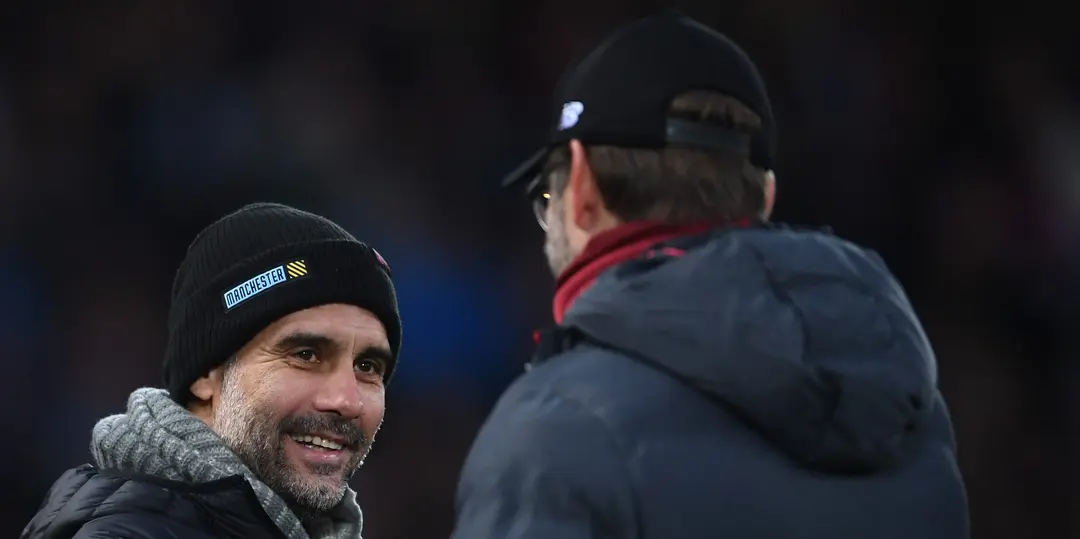 Liverpool fans love video of Klopp running away from Guardiola
