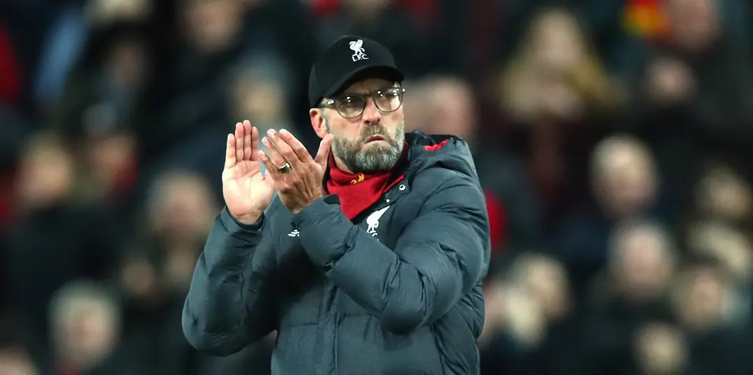 Fans laud Klopp after he becomes fastest Liverpool manager to 100 league wins